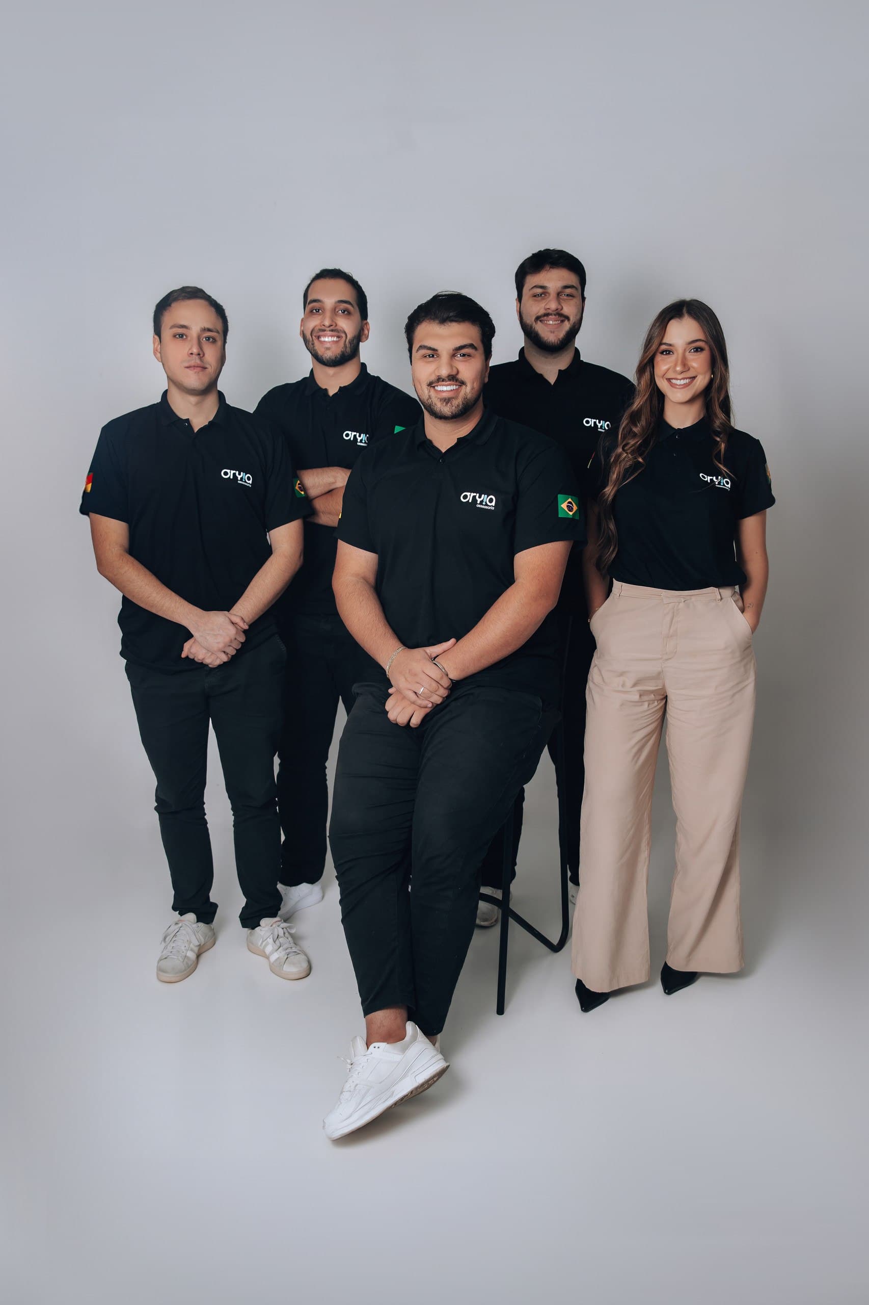 Equipe completa da Oryia